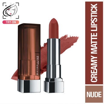 Maybelline Creamy Matte Lipstick � 676 East Village Rose|3.9 gms|MRP 329