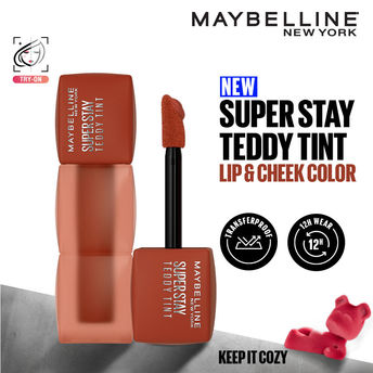 Maybelline Super Stay Teddy Tint � 80 Keep It Cozy|5 ml|MRP 749