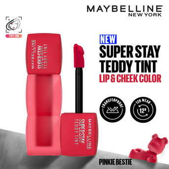 Maybelline Super Stay Teddy Tint � 65 Pinkie Bestie|5 ml|MRP 749