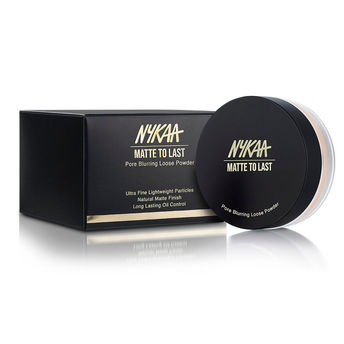 Nykaa Matte to Last Oil Control Loose Setting Powder - Bake, Blur & Set! - Latte 04|10 gms|MRP 799