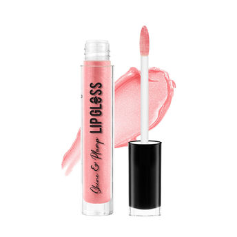 Swiss Beauty Shine & Plump Lipgloss 04 Pretty Pink|20 gms|MRP 229