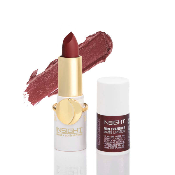 Insight Non Transfer Matte Lipstick 09 Stormy|4.2 gms|MRP 325