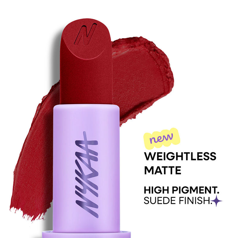 Nykaa Superlight Feathertouch Lipstick - Lush|4.2 gms|MRP 749