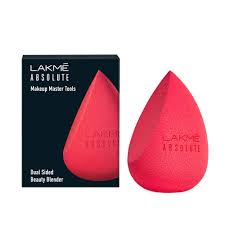 Lakme Absolute Makeup Master Tools - Dual Ended Sided Beauty Blender|1 pc|MRP 399