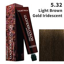 Matrix Wonder Color Ammonia Free 5.32 (Light Brown With Gold Iridescent)|90 ml|MRP 390