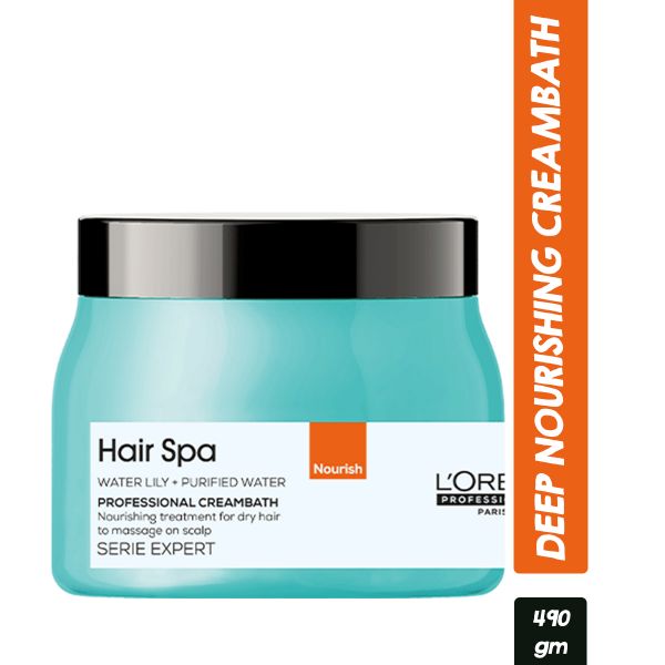 L’Oréal Professionnel Hair Spa Deep Nourishing Creambath 490g for dry hair care