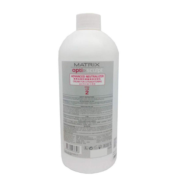 Matrix Opti Sculpt Advanced Neutralizer Straightening Cream|1000 ml|MRP 950