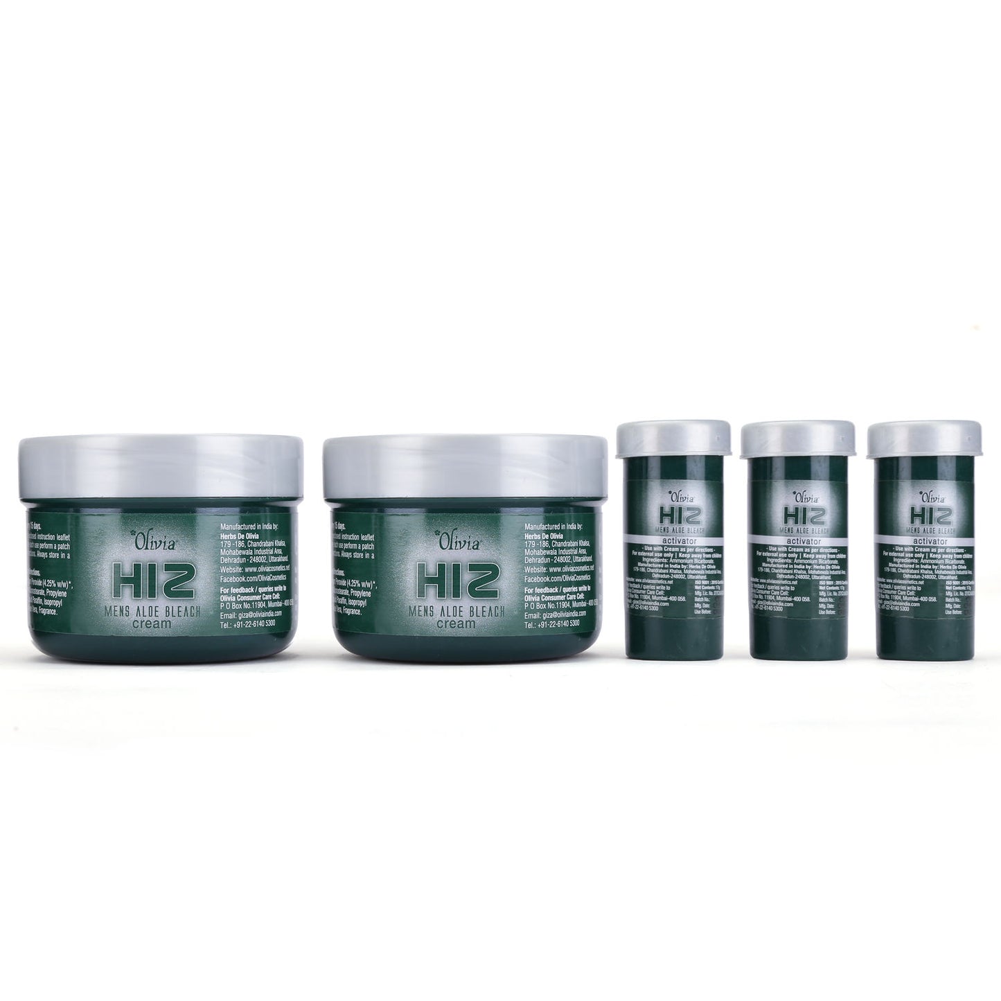 Olivia Hiz Aloe Bleach, men face bleach, aloe vera skin care, gentle bleaching