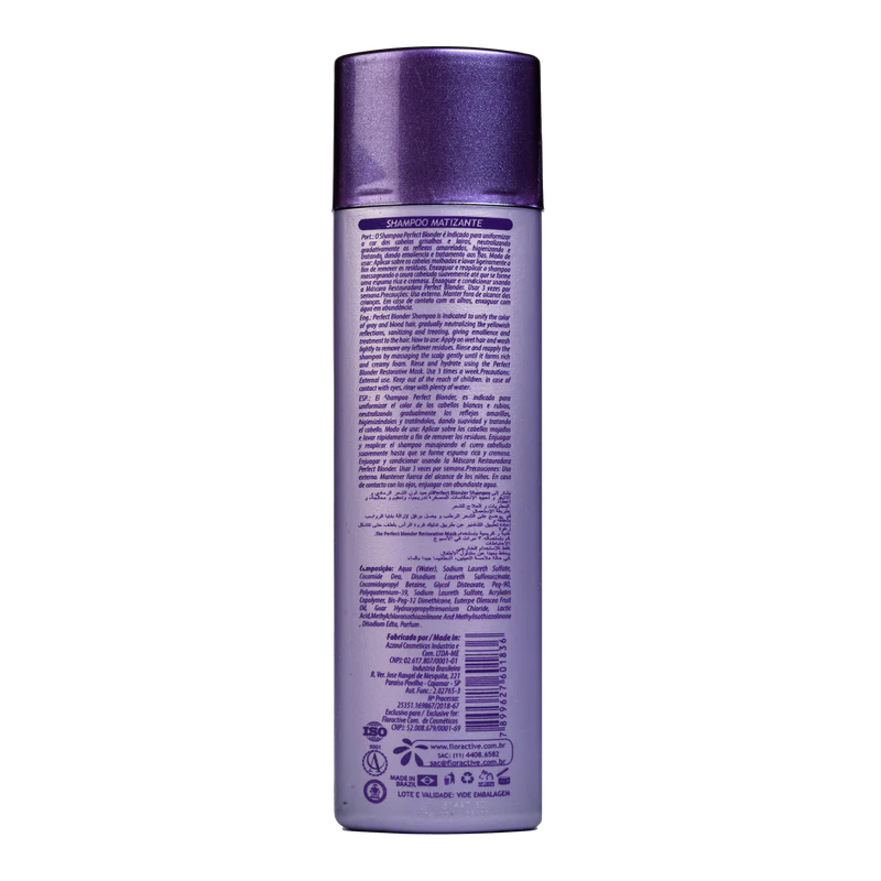 Floractive Perfect Blonder Shampoo For Smooth & Shiny Hair 300ml