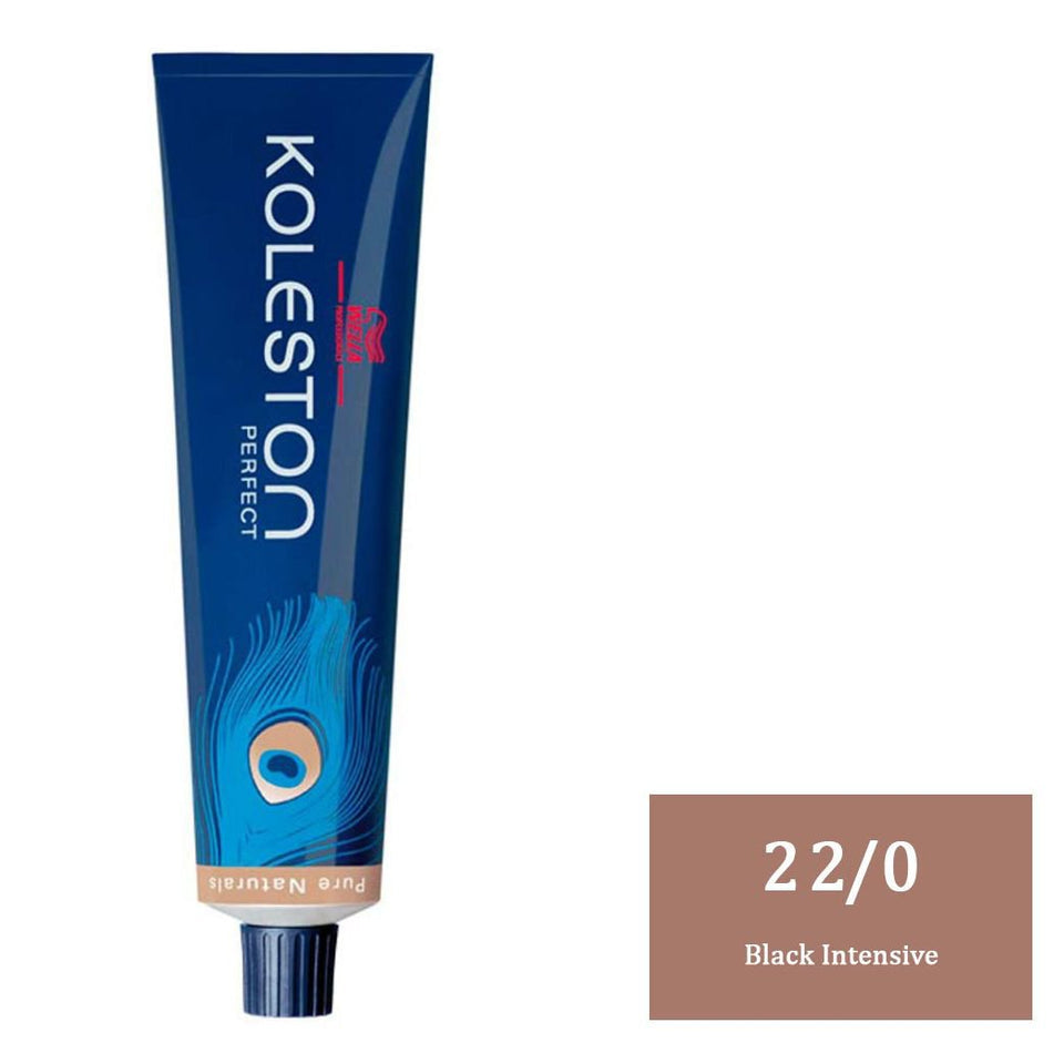 Wella Professionals Koleston Hair Color 22/0 Black Intensive|60 g|MRP 390