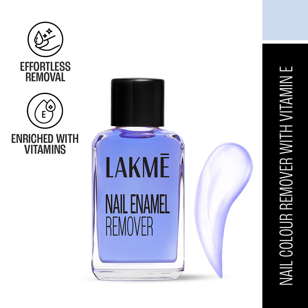 Lakm? Liquid Nail Polish Remover With Vitamin E|27 ml|MRP 110