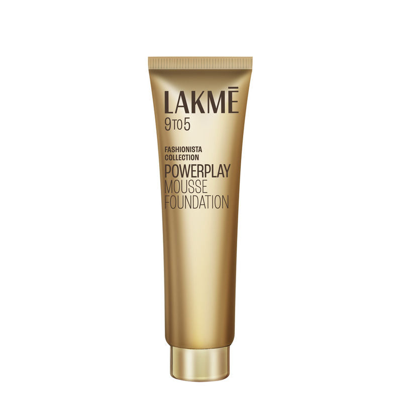 Lakmï¿½ Powerplay Mousse Foundation ï¿½ Rose Honey|25 gms|MRP 750