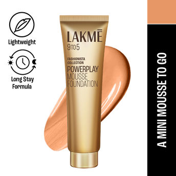 Lakmï¿½ 9 to 5 Weightless Mousse Foundation ï¿½ Rose Ivory|9 gms|MRP 230