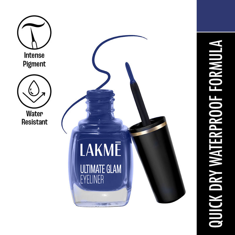 Lakm? Ultimate Glam Eye Liner -  Blue|9 ml|MRP 190
