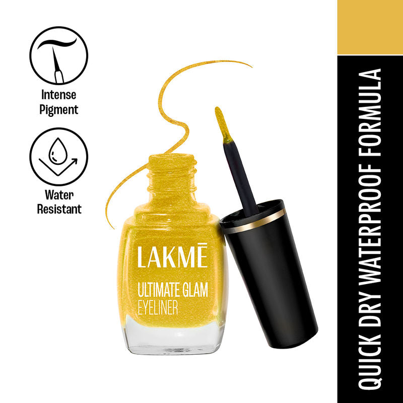 Lakm? Ultimate Glam Eye Liner - Golden|9 ml|MRP 190