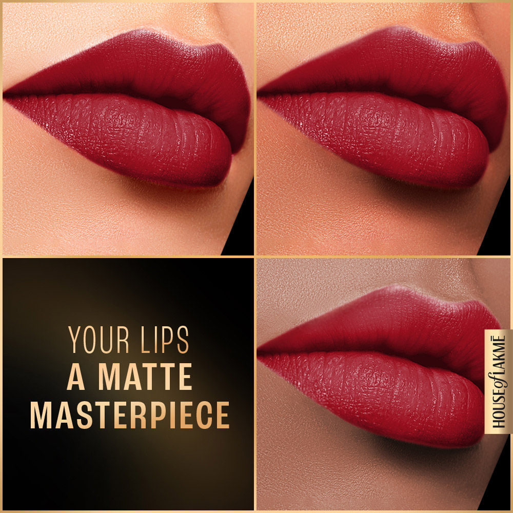 Lakmï¿½ Forever Matte Liquid Lip Color ï¿½ Red Revival|5.6 ml|MRP 450