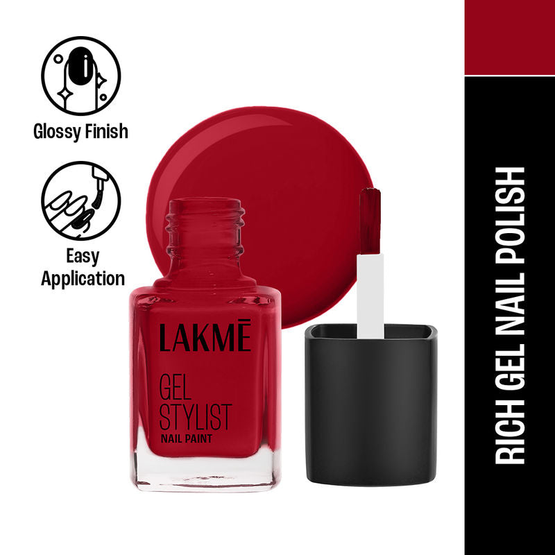 Lakmï¿½ Absolute Gel Stylist Nail Color ï¿½ Fireside|12 ml|MRP 350