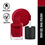 Lakmï¿½ Absolute Gel Stylist Nail Color ï¿½ Fireside|12 ml|MRP 350