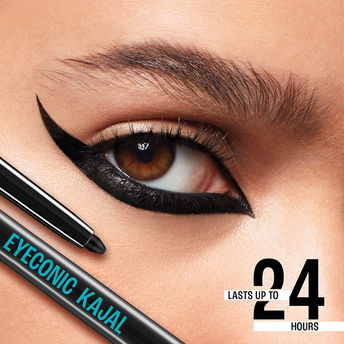 Lakm? Eyeconic Kajal Deep Black - Pack of 2|0.35 gms|MRP 420