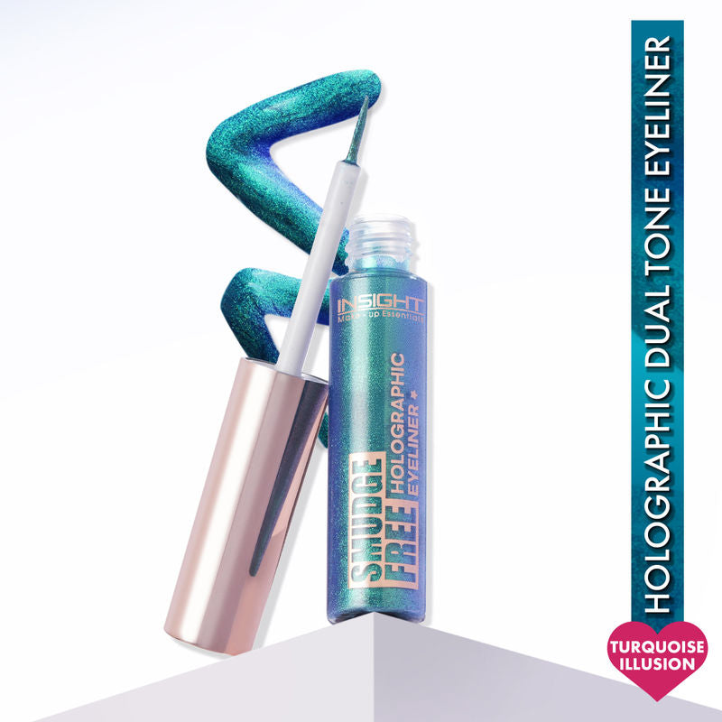 Insight Smudge-Free Holographic Eyeliner � 02 Turquoise Illusion|5 gms|MRP 300