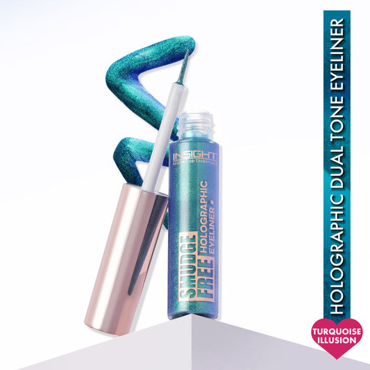 Insight Smudge-Free Holographic Eyeliner � 02 Turquoise Illusion|5 gms|MRP 300