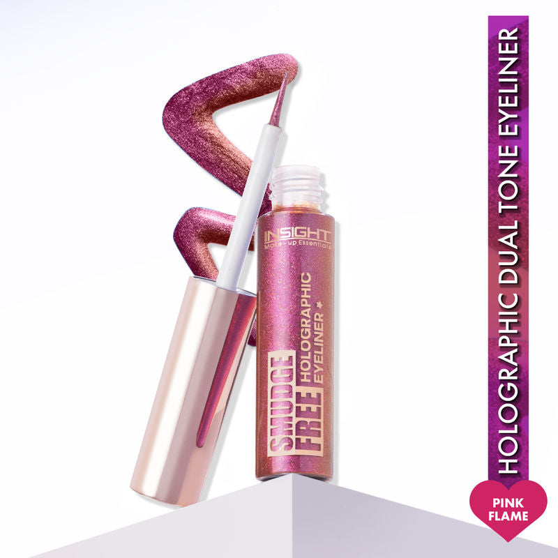 Insight Smudge-Free Holographic Eyeliner � 04 Pink Flame|5 gms|MRP 300