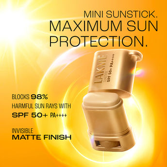 Lakm? Sun Expert Invisible Sunstick SPF 50|8 gms|MRP 399