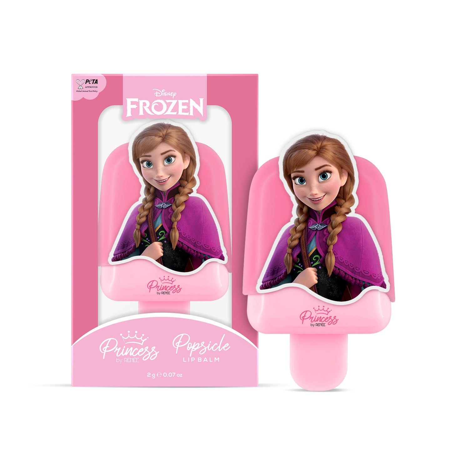 Renee Disney Frozen Princess Popsicle Anna Lip Balm|2 gms|MRP 399