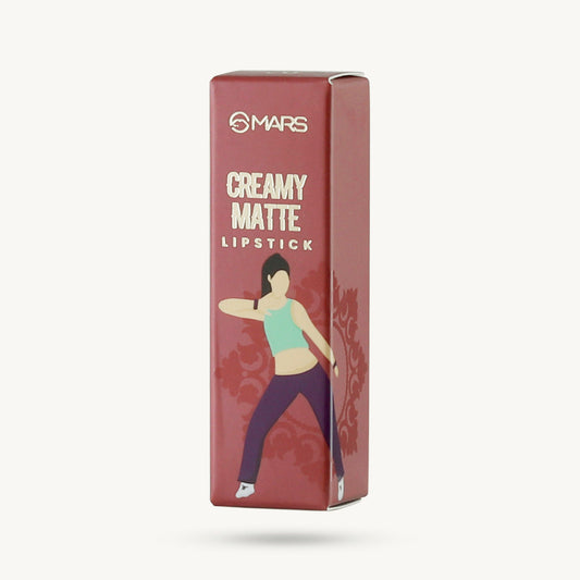 Mars Creamy Matte Lipstick 02 Zesty Zumba|3.2 gms|MRP 199