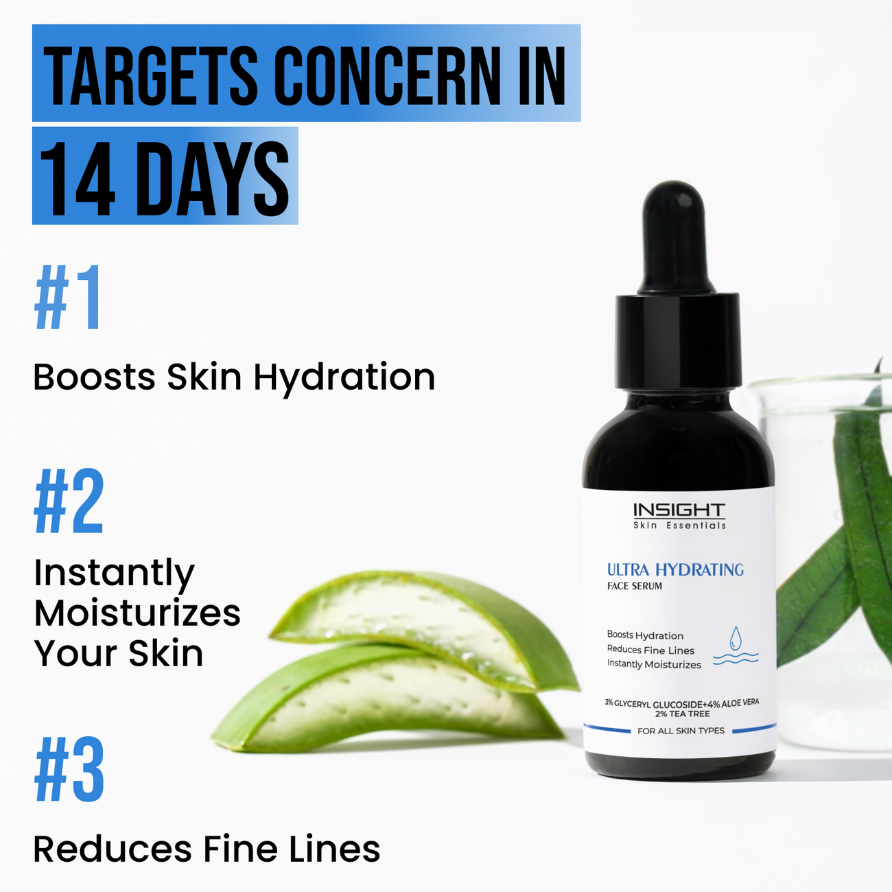 Insight Ultra Hydrating Face Serum|30 ml|MRP 299