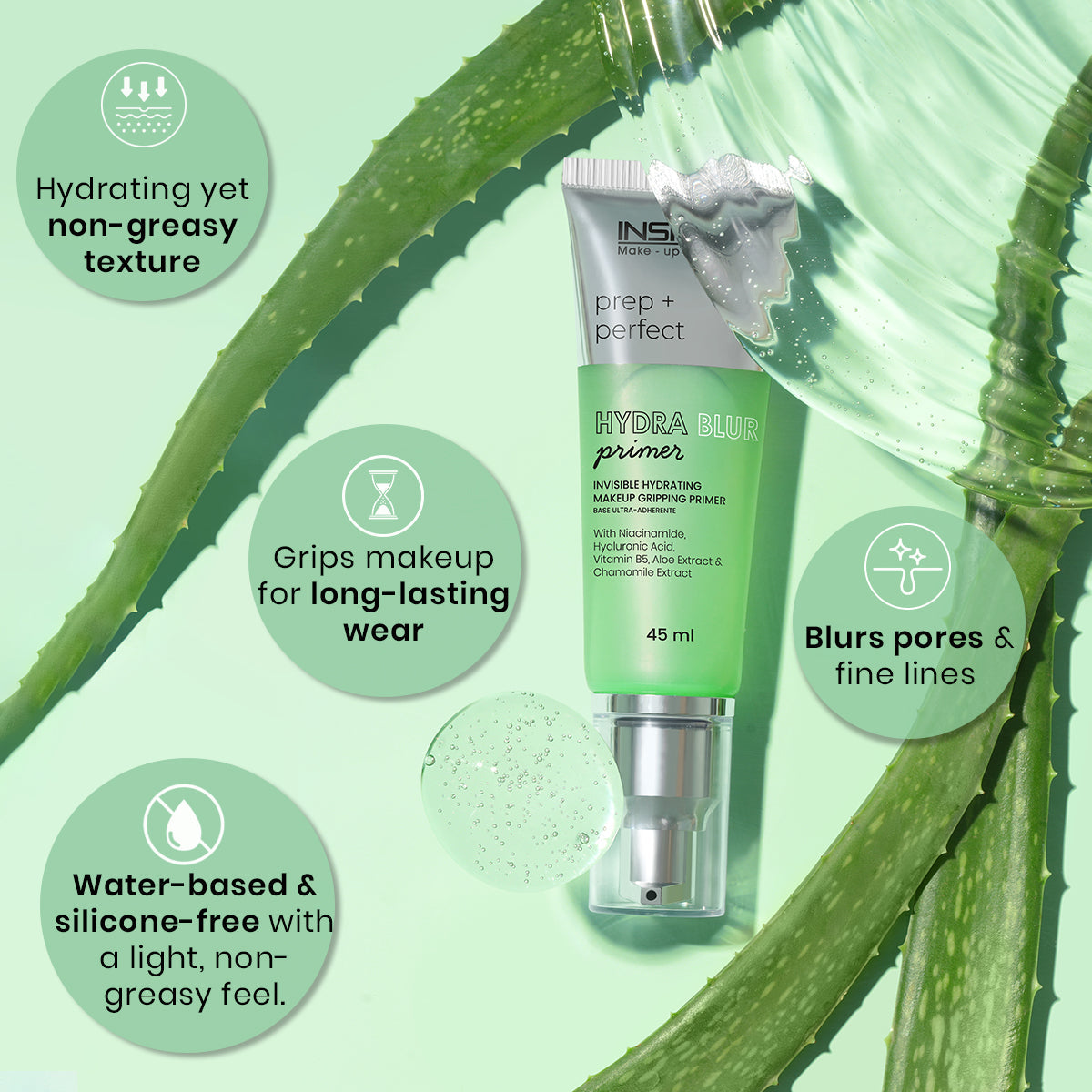 Insight HydraBlur Primer|45 ml|MRP 320