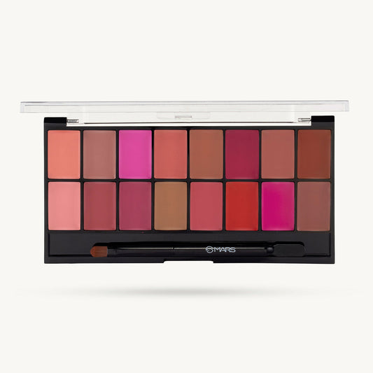 Mars Infinity Demi Matte Lip Palette 03|36 gms|MRP 379