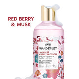 Nykaa Wanderlust Japanese Cherry Blossom Rejuvenating Shower Gel With Red Berry & Orchid|250 ml|MRP 399