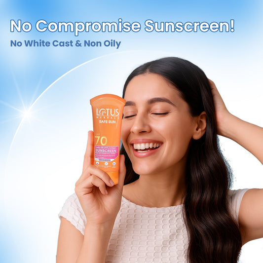 Lotus Herbals Safe Sun Daily Multi-Function Sunscreen, sunscreen, SPF 70 PA+++