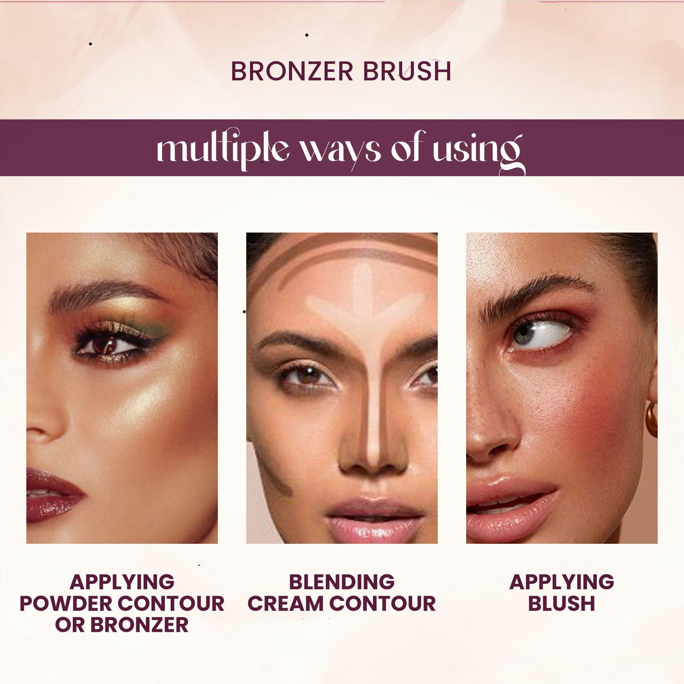 Mars Artist's Arsenal Brush Bronzer Brush BRF 02|MRP 349