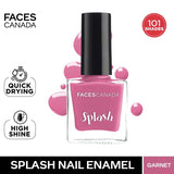 Faces Canada Splash Nail Enamel � 109 Garnet|8 ml|MRP 129