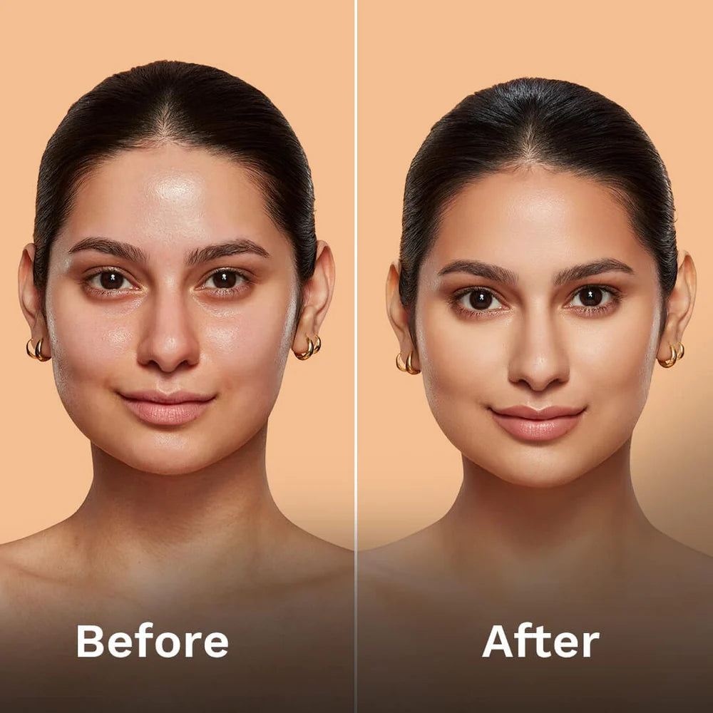 Pilgrim Full Coverage Dream Matte Liquid Concealer 7.3ml | Concealer for Dark Circles with Australian Kakadu Plum & Hyaluronic Acid | Crease resistance & Lightweight| Shade Almond