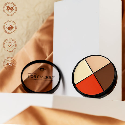 Forever 52  4 Colour Concealer Desert Sand-AC006|12 gms|MRP 999