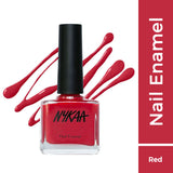Nykaa Nail Enamel Polish - Crimson Carnation 131|9 ml|MRP 189