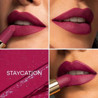 Nykaa Matte Luxe Lipstick - Staycation|4.2 gms|MRP 849