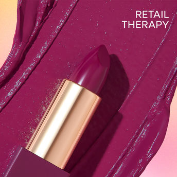 Nykaa Matte Luxe Lipstick - Retail Therapy|4.2 gms|MRP 849