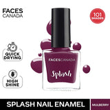 Faces Canada Splash Nail Enamel � 134 Mulberry|8 ml|MRP 129