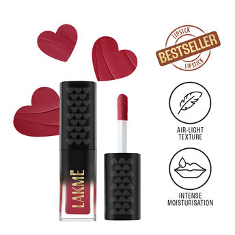Lakm? Xtraordin-Airy Lip Mousse - Crimson Sky 102|1.8 gms|MRP 499