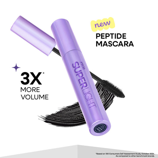 Nykaa Superlight Volumizing Peptide Mascara|9 ml|MRP 799