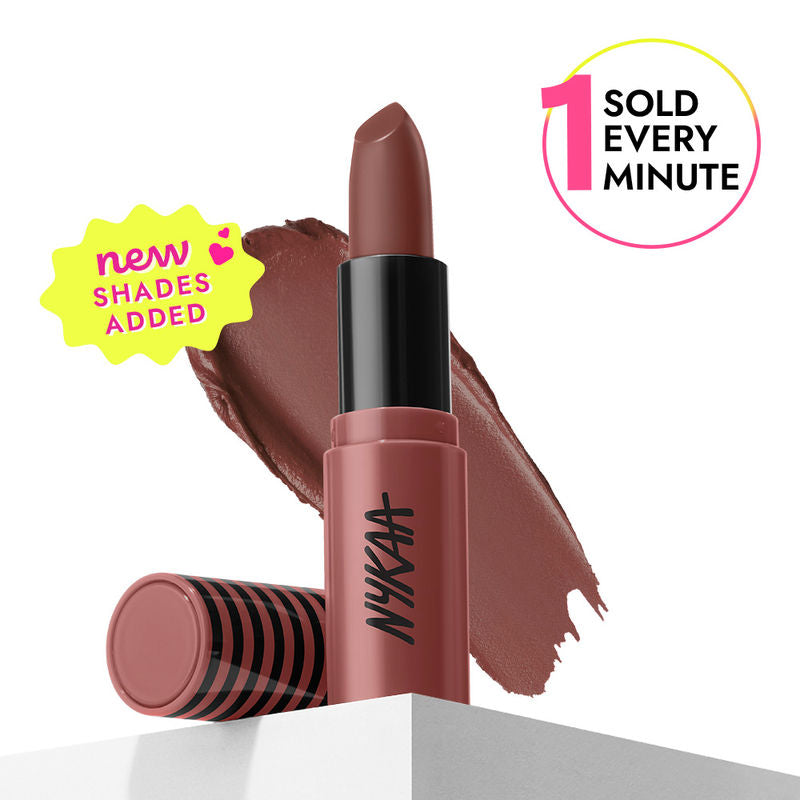 Nykaa So Creme! Creamy Matte Lipstick - Bounce Back|4.2 gms|MRP 329