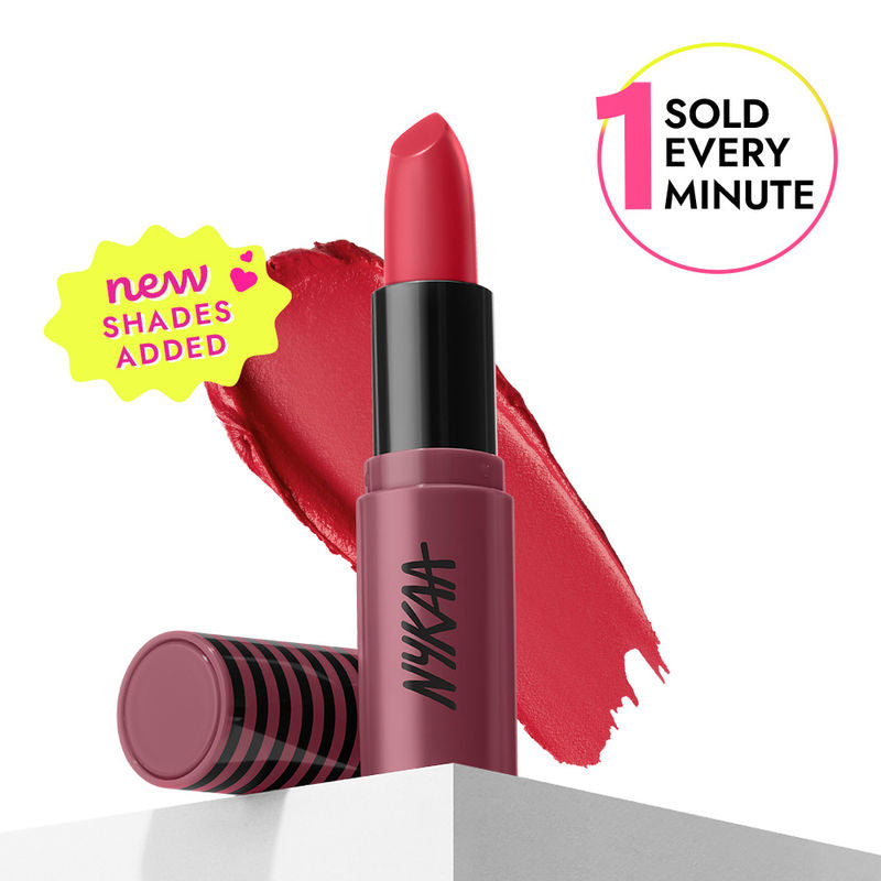 Nykaa So Creme! Creamy Matte Lipstick - Wine & Grind|4.2 gms|MRP 329