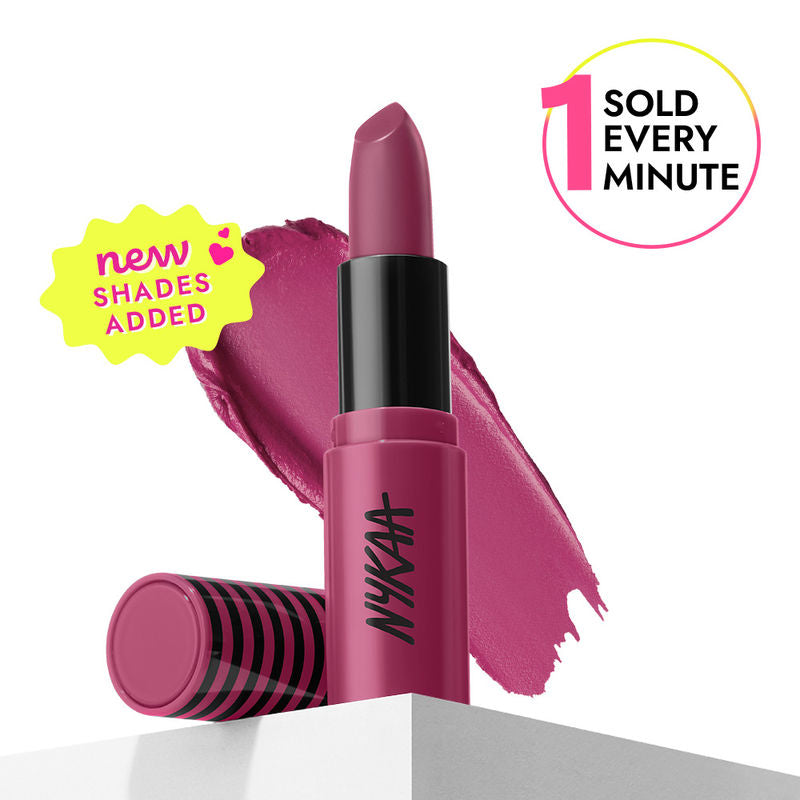 Nykaa So Creme! Creamy Matte Lipstick - Sittin' Pretty|4.2 gms|MRP 329