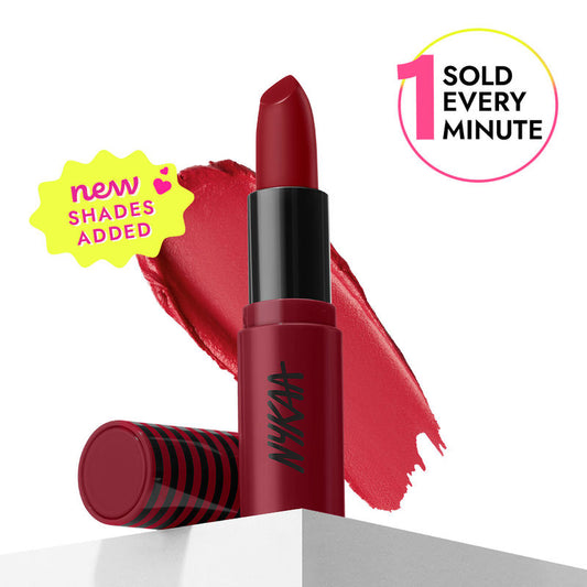 Nykaa So Creme! Creamy Matte Lipstick - Phat|4.2 gms|MRP 329