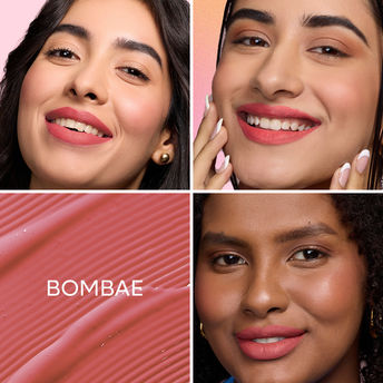 Nykaa Matte To Last ! Transferproof Liquid Lipstick - Bombae -01|6.2 ml|MRP 749
