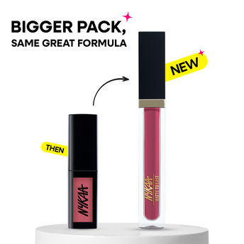 Nykaa Matte To Last ! Transferproof Liquid Lipstick - Gul-17|6.2 ml|MRP 749
